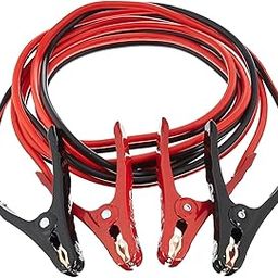 SHIORN SOON Car Auto Battery Booster Jumper Cable 6.2ft 6-Gauge CCA with Alligator Wire Clamps, Red, 12V 500A, Ideal for Cars, Trucks, Off-Road Vehicles-picture-14