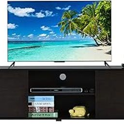 DeckUp Cannes Engineered Wood 2-Door TV Stand and Home Entertainment Unit (Dark Wenge, Matte Finish)-20