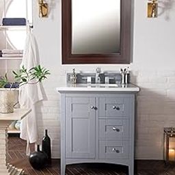 CDM Decorative Mirror for Wall Brown PLN Mirror 12x18-image-0