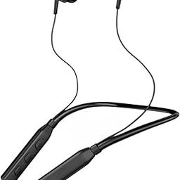 WRENS NECKBAND-2834 80 Hours Battery Backup, Fast Charge, IPX7, Dual Pairing, Low Latency, Magnetic Earbuds, Bluetooth Neckband, Wireless with Mic Earphones (Multicolor)-picture-13
