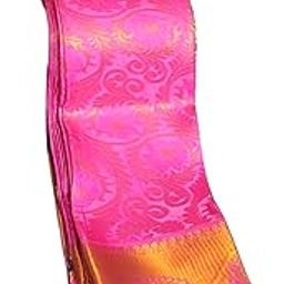 NIKSHAYA Trendy and traditional electronic Jacquard Silk Saree with Unstitched Blouse Piece for Weddings festival and special occasions for women-image-35