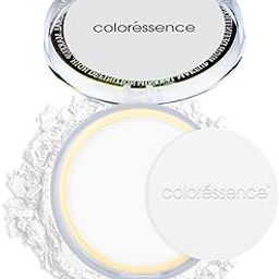 COLORESSENCE Perfect Tone Compact Powder with Free Applicator Puff | Matte Makeup Setting Powder| Oil Control Face Powder | Lightweight | Buildable | Suitable for all skin types | Snow White-image-2