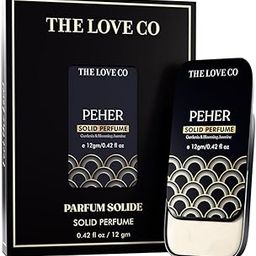 THE LOVE CO. Solid Perfume for Men & Women | Long-Lasting Woody & Spicy Fragrance Balm | Alcohol-Free, Travel-Friendly, Pocket Perfume Stick | Luxury Scent - 12gm (Peher)-image-80