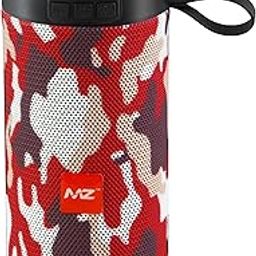 MZ M420SP (Portable Bluetooth Speaker) Dynamic Thunder Sound Built in Disco Light 10 W Bluetooth Speaker (Red Camouflage, Stereo Channel)-25