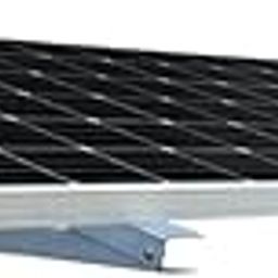 Solarware Solar Panel Wall-Mount Stand for 1 Panel, Complete DIY Structure Kit Set (for 1X 150-710 Watts Size SPV)-image-104
