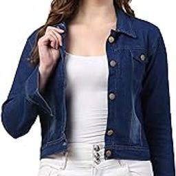 Men's Denim Blend Standard Length Jacket-image-1