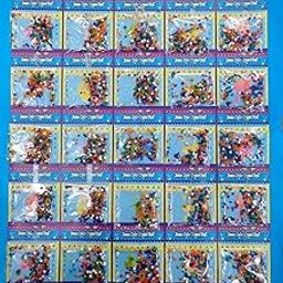WAAOME Water Ball (60 Mini Pouch, 12000 PCS) Seven Rainbow Colour Crystal Jelly Ball (B939)-image-78