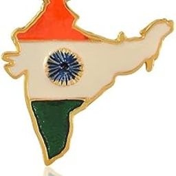 CRAFT AND TOYS Indian National Flag Badge India Brooch Pin Tiranga/Tricolour Metal Safety Pin For Shirt For school students (Pack of 5)(S135)-picture-23