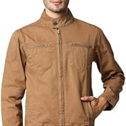 Men's Cotton Standard Length Racer Jacket-picture-30