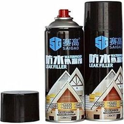 ENCHANTMENT Leak- Proof Leakage Repair Waterproof Spray for Leakage Roof Waterproof Sealant Spray Rubber Paint for Waterproofing Water Leakage (Black, 450ml)-image-78
