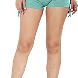 TWGE Womens Cotton Hot Shorts - Short Pants for Ladies Stretchable Athletic Shorts Comfortable Fit with Elastic Waistband - Active Wear Ideal for Gym Yoga & Nightwear-image-16