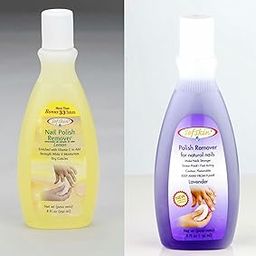 Sofskin (American Brand) Acetone Nail Polish Remover & Cuticles Moisturizer Combo of Lemon & Lavender, each 230 ml-17