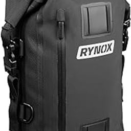 Rynox Stacker Tail Bag 10Ltr - 100% Stormproof Motorcycle Tail Bag | Universal Compatibility - Black-28