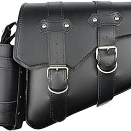 CALANDIS® Motorcycle Side Saddlebag Quick Detachable Bike Storage Outdoor Swingarm Bag Right Mount | Sporting Goods | Cycling | Bicycle Accessories | Bags & Panniers-image-45