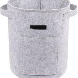 ATORSE 2xVegetable Grow Bag and Flap Window with Handle for Tomato Vegetable Onion Light Gray-image-58