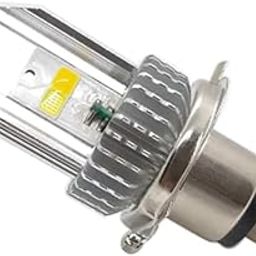 GH GENERIC HUB CYT H4 White Yellow LED Headlight Bulb Universal Bike Dual Color Projector Lens-image-1