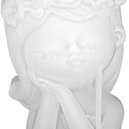 VELURA Girl Vase Silicone Mould Epoxy Resin Flower Pot Clay Cute DIY Art Pen Holder 7cmx7cmx9.3cm|1 Silicone Mould| Multi-Purpose Craft Supplies |Crafts-image-46