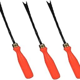 Iagrifarm Heavy Duty Hand Weeder -3 Pcs - Weeding Tools for Gardening, Family Pack-picture-10
