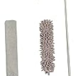Healeved Ceiling Duster Set 5pc Microfiber Chenille Brush w Extendable Pole Long Dusters for Cleaning-image-81