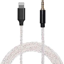 Jcally LT8 0.78mm IEM Earphone Upgrade Cable with Lighting Plug, 8 Core OFC Cable | MFI Certified | Support Microphone | For Tin HiFi C3/T2, Moondrop, BLON, 7HZ (Lighting to 3.5MM)-image-24