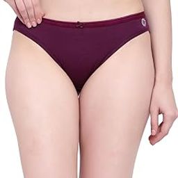 Womens Mid Waist Bikini Panty-image-86