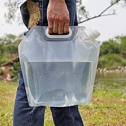 Murcy Portable Collapsible Water Storage Tank: The Ultimate Water Container for Camping, Hiking, and Survival (5 Liter, White)-image-32