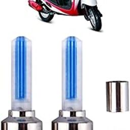 Kandid Bike Tyre LED Wheel Light With Motion Sensor For Hero Pleasure (Set Of 2),White-3