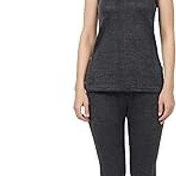 Shylina Womens & Girls Sleevless Top and Pyjama Thermal Set Grey-image-71