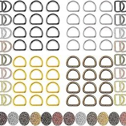 Flat Side Slide Release Buckles & Tri-Glide Slides, Nylon Webbing Straps, Plastick/Metal D Rings Snap Hooks for Luggage Belt Handles Pet Colla-image-47