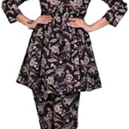 Women's Rayon Printed Co-ord Set | Top And Bottom Set for women & Girls | Women's Top And Pant Set | Co-ord Set-image-107