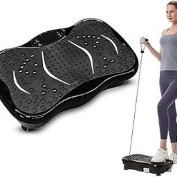 4beauty Therapy Vibration Plate Machine for Home - Body Vibration Weight Loss Machine - Muscle Toning, Pain Relief, Flexibility, Gym Equipment for Calorie Burning Comes with 5 Program Modes-27