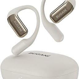 BUGANI Open Ear Headphones, Bluetooth 5.2 Wireless Headphones with Microphone, ENC Clear Talk, Immersive Stereo Sound, Fast Charging, 32H Playtime, Waterproof Sport Earbuds-image-63
