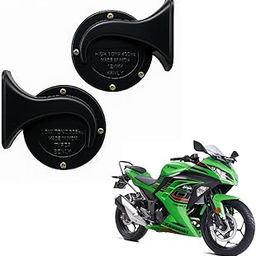 Premium Dual Wind Tone Horn for Ninja 300 & Other Bikes & Cars | Loud Sound | 12V Electric Horn Set-image-11
