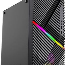 ROM Business Desktop (Intel 10th Gen Core i5 10400 2.9 Ghz/8 GB DDR4 Ram/512 GB M.2 NVMe SSD/WiFi/Windows 10 Pro/Black), B5IN, Medium-28