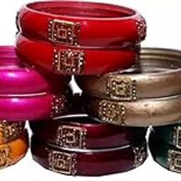 glass kada set for women,girls (pack of 4)-19