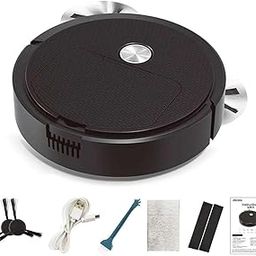 UniQMart® Effortless Home Cleaning: Rechargeable Mini Robotic Vacuum Cleaner with Quiet Operation & Long Battery Life-image-28