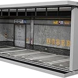 Fashion My Day 1/64 Vehicle Model Display Case Car Garage Display Case for Model Collectors Storehouse-image-60