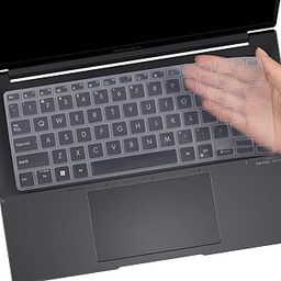 Capsa TPU Laptop Keyboard Cover Skin for ASUS Vivobook S5402 K3402 S3402 14 Inch Laptop-Clear-image-42