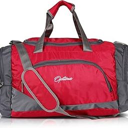 Polyester Travel Duffle Bag 31 Ltrs (Red), 26.9 Cm-image-56