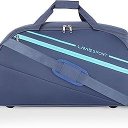Polyester Strato Medium 55 Cms Duffle Bag | Spacious Duffle Bag for Weekend Getaways, 29 cm, Navy-image-2