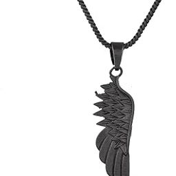 Eclipse Feathered Black Trishul Mens Pendant|Black Pendant For Men|Gift For Men|Classic|Trendy|Anniversary Gift For Husband|Birthday Gift| Everyday Wear-image-35