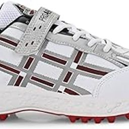 Pro ASE Lightweight Cricket Shoes - Durable & Comfortable | Ideal for Turf, Ground & Hard Surfaces | Allrounder Design with Studs, Velcro & Superior Grip | White, Blue, Green, Red-image-88