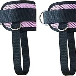 Tyenaza 1 Pair Ankle Straps, Padded Ankle Wristbands, Multifunctional Cable Machine, Leg Workouts, Ankle Wrist Wraps-25