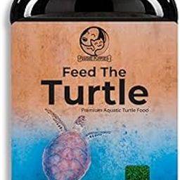Foodie Puppies Turtle Food - (Container- 1Kg) Spirulina Added Premium Aquatic Nutrition for Optimal Growth and Health, Essential Diet for Turtle Wellness-41