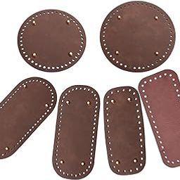 CLUB BOLLYWOOD®DIY Crochet Bag Bottom Pad with Holes Purse Bottom Base PU Leather 15cm|Clothing, Shoes & Accessories | Womens Handbags & Bags | Handbag Accessories|1 Bag Bottom-picture-23