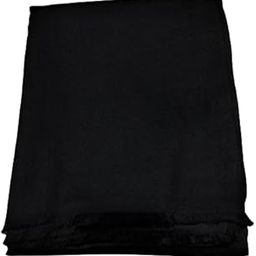Men's Woolen Plain BLACK Lohi/Shawl, PURE BLACK COLOR-picture-17