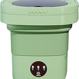 CLUB BOLLYWOOD®Portable Washing Machine 6.5L Travel Washing Machine For Camping Dorm Travel Green| Major Appliances | Washers & Dryers | Washing Machines|• Washing Machines|1 Foldable Washing Machine-image-30