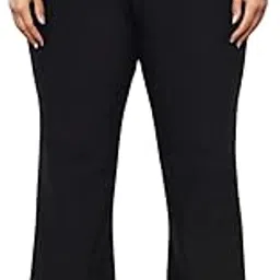 amydus Plus Size Women Tummy Shaper Bell Bottom Pants | High-Waist | Stretchable | Wide Waistband | 2 Pockets | Cloud Soft Fabric | Tummy Tucker Jeggings for Women - L to 9 XL Taupe Brown-picture-42