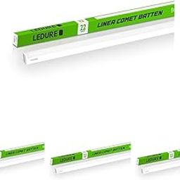 Linea Comet Batten Series: 22 W Energy-Efficient Batten | Internal Driver | Suitable for Wall & Surface Mounting | Led Tubelight Batten |Warm White (Pack of 4)-10