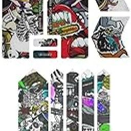 CALANDIS 2 Set Bike Stickers Protection Tape Bicycle Film Stickers Set Front Fork | Decals, Stickers-image-35